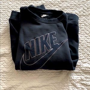 Black Nike crew neck